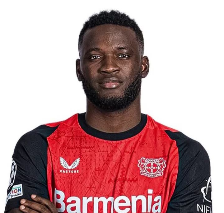 Victor Boniface, calon striker AC Milan yang masih harus menunggu hasil tes medis.