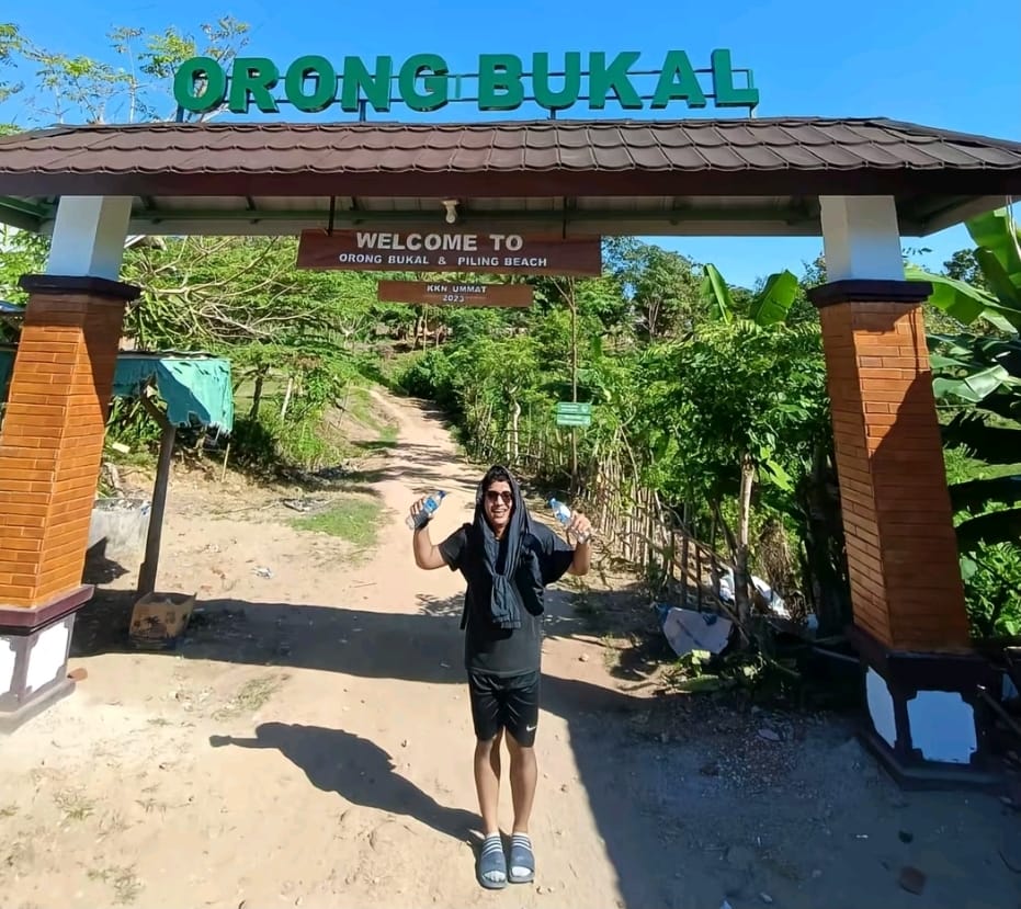 Duta Nasional Mahasiswa Inspiratif Sumatera Utara Naufal Rifki Nasution Terpukau Pesona Orong Bukal, Ungkap Pengalaman Tak Terlupakan di Lombok