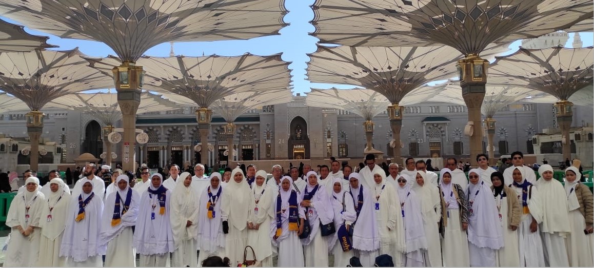 PENAWARAN MENARIK: Muhsinin Tour and Travel menawarkan paket Umrah Spesial Maulid Nabi dengan harga Rp 38,5 juta, diskon hingga Rp 2,5 juta untuk keberangkatan 10 September 2025.