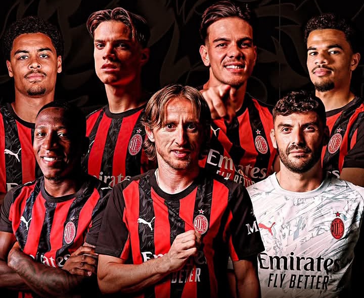 Deretan para pemain baru AC Milan musim ini, praktis hanya Luka Modric yang berstatus bintang besar.
