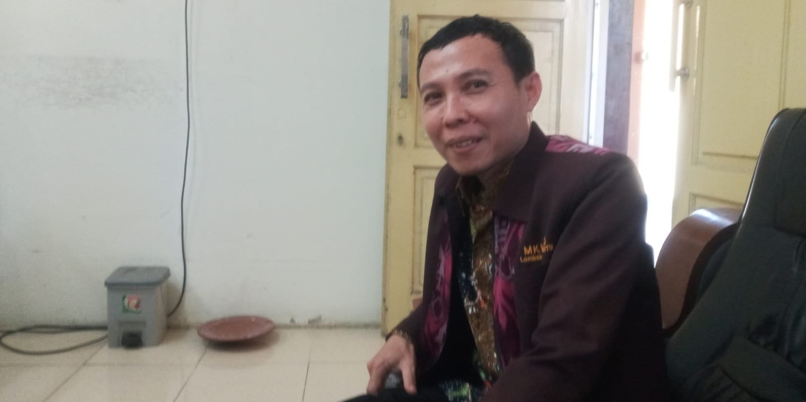 Ketua MKTAS NTB M Junaedi Adnan