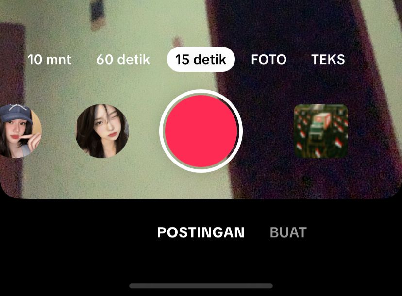 Opsi fitur live sudah tidak ditemukan di tiktok