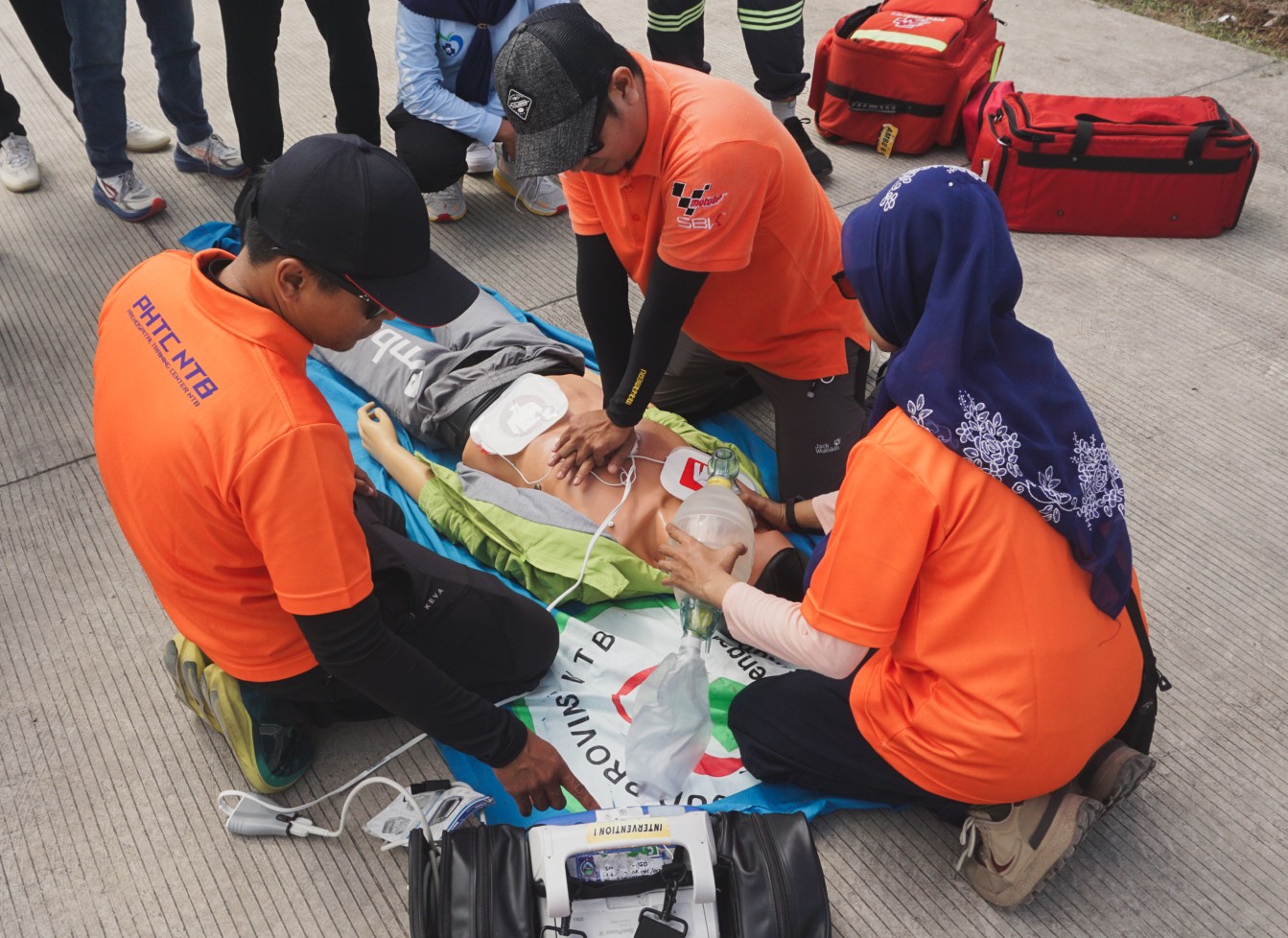 MGPA matangkan persiapan teknis MotoGP Mandalika 2025 dengan melatih marshal dan tenaga medis di Sirkuit Internasional Mandalika, Lombok Tengah, Jumat (29/8).