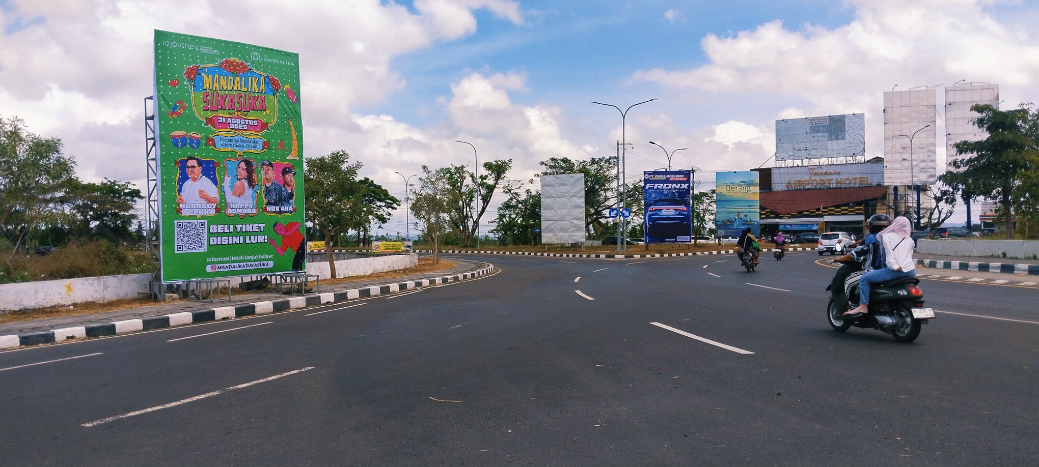 ITDC resmi menunda penyelenggaraan Mandalika Suka-Suka di Sirkuit Internasional Mandalika, Lombok Tengah, Sabtu (30/8)