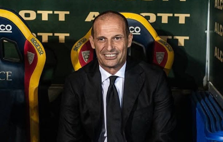 Pelatih AC Milan Massimiliano Allegri
