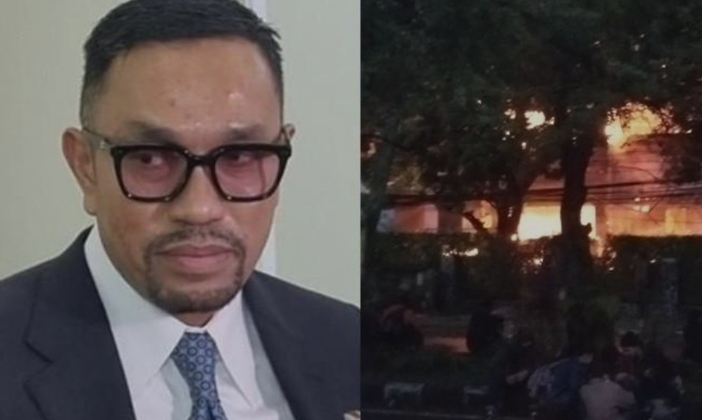 Rumah anggota DPR Ahmad Sahroni kena imbas amukan masyarakat