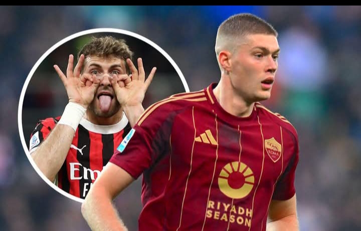 Artem Dovbyk, striker AS Roma yang diminati AC Milan untuk bersaing dengan Santiago Gimenez.