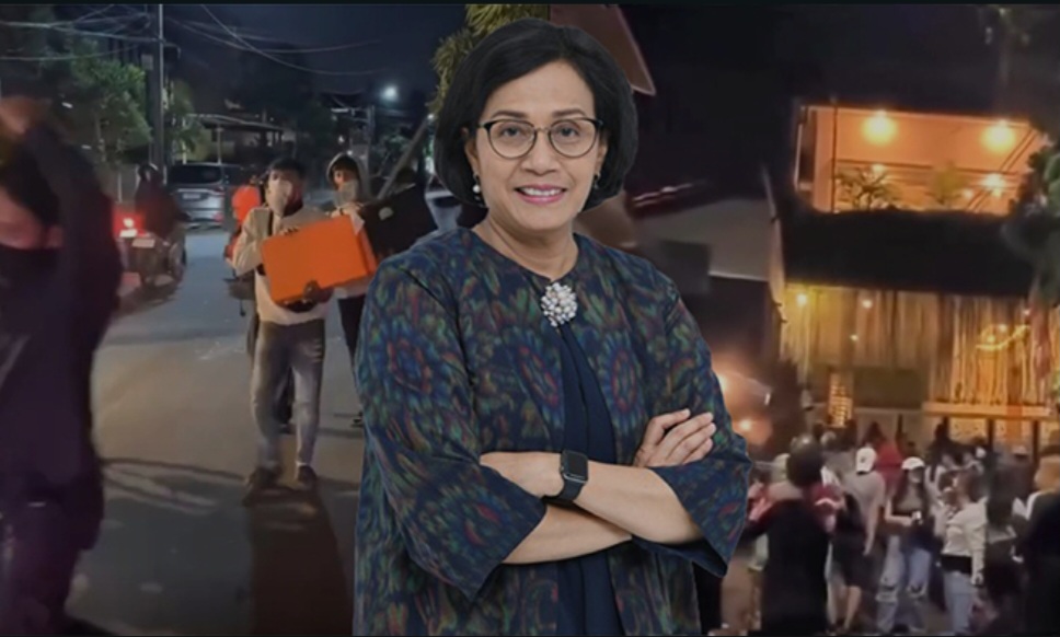 Rumah Sri Mulyani jadi target massa demo DPR