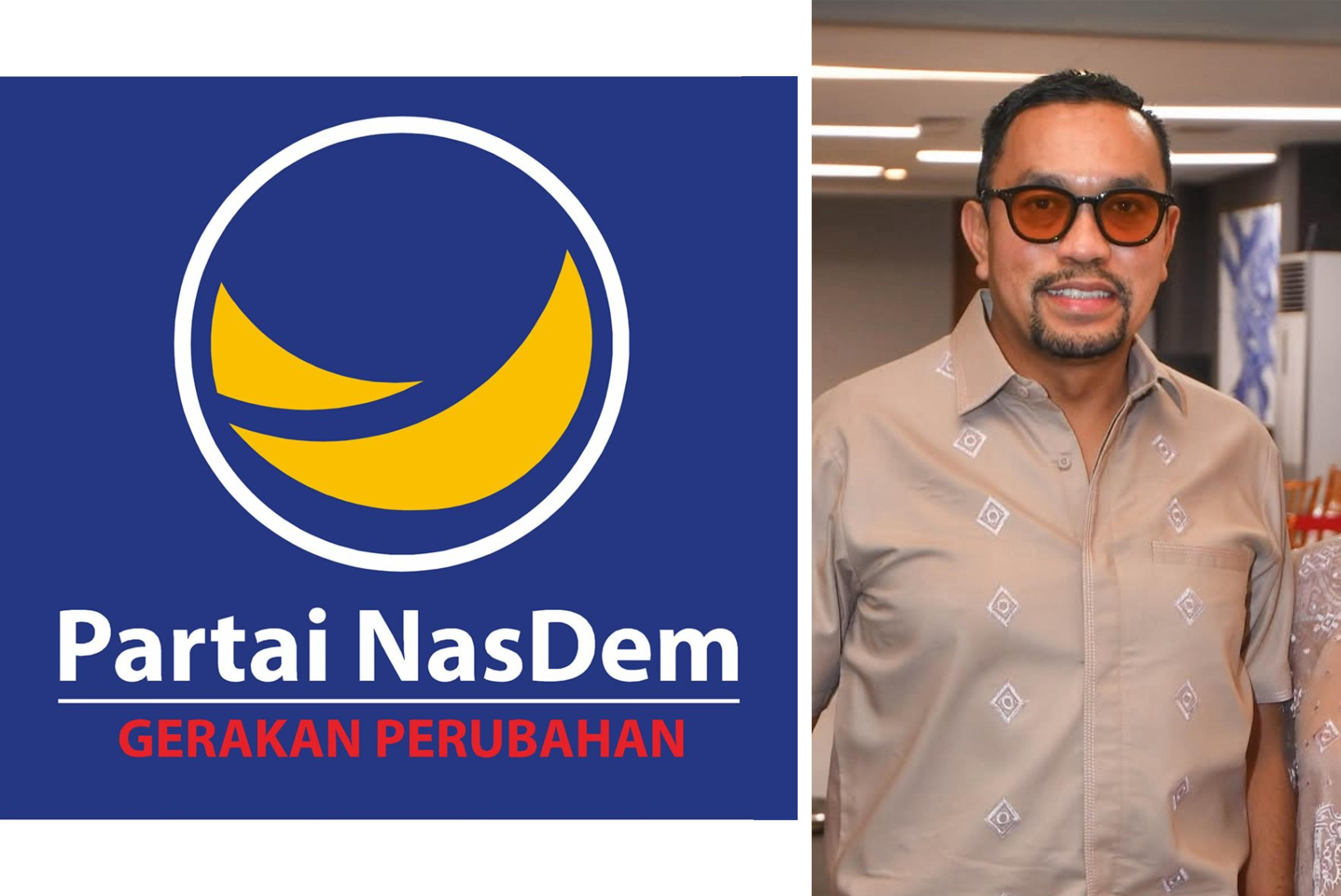 Ahmad Sahroni yang dipecat dari Partai NasDem
