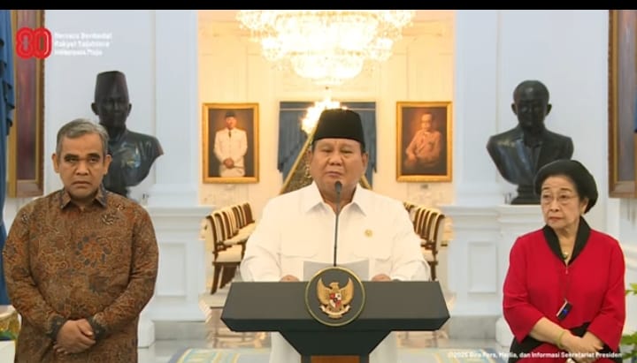 Presiden Prabowo Keluarkan Pernyataan Tegas, Hormati Aspirasi dan Tindak Anarkisme