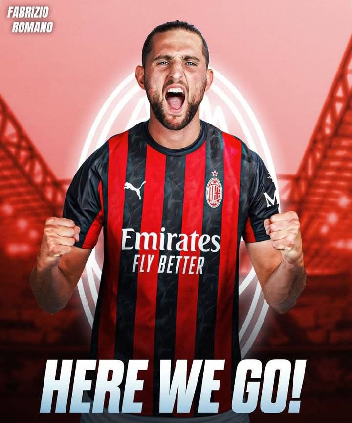 Adrien Rabiot yang telah diumumkan here we go oleh pundit kenamaan Fabrizio Romano.