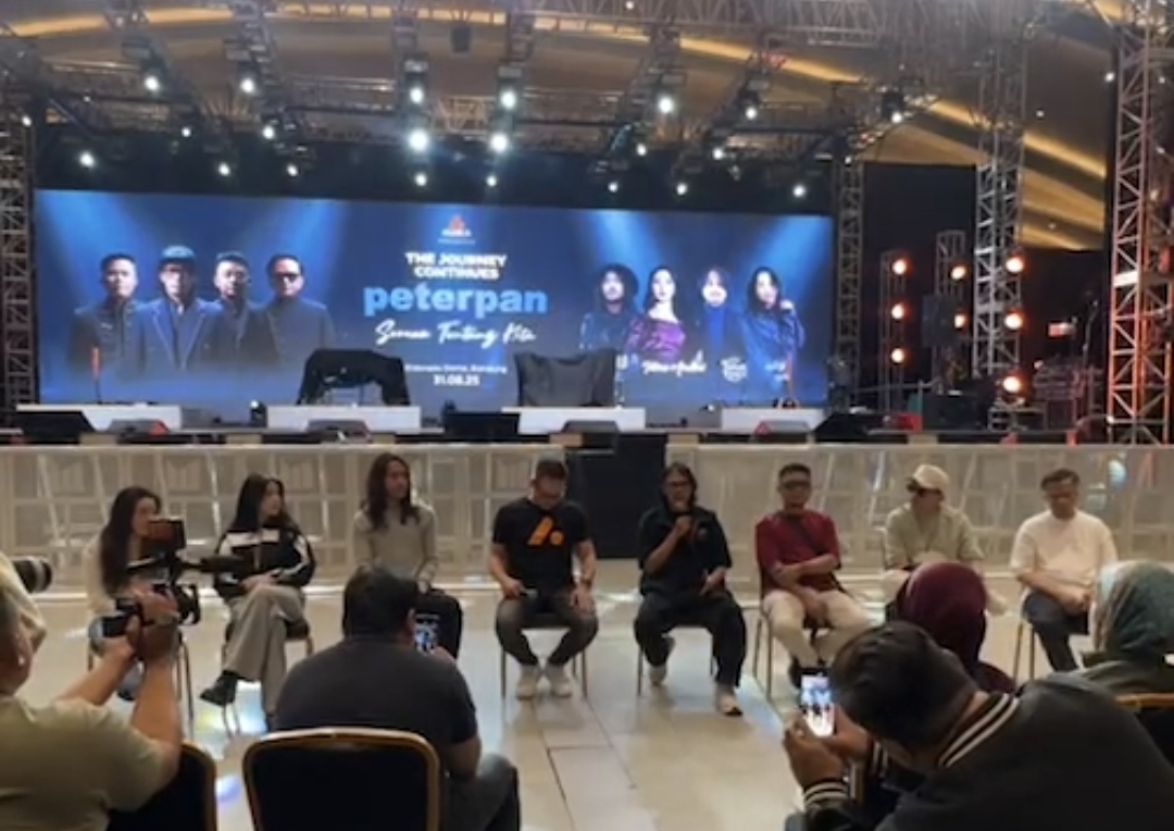 Penundaan konser reuni Peterpan di Bandung diumumkan langsung oleh promotor, Aloka, setelah status keamanan Kota Bandung dinaikkan menjadi Siaga I oleh Polda Jawa Barat. (Foto: instagram)