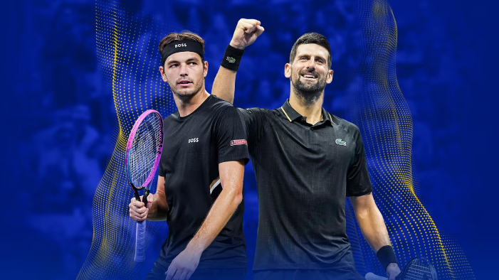 Novak Djokovic kembali hadapi Taylor Fritz di perempat final US Open 2025. Djokovic unggul 10-0, Fritz incar kejutan di Arthur Ashe.
