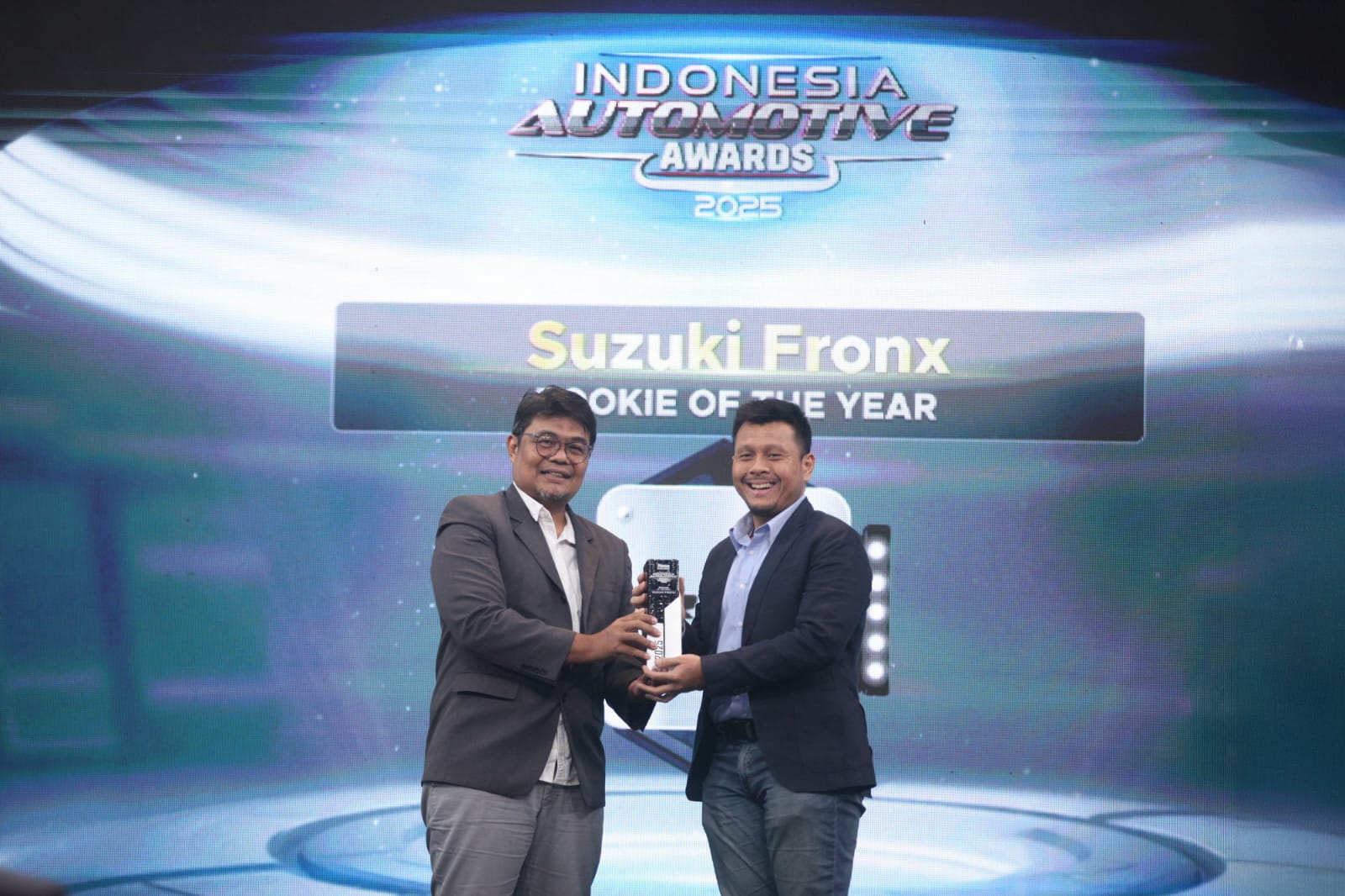 Penghargaan yang diraih Suzuki Fronx diberikan di Indonesia Automotive Awards 2025 di iNews Tower, Jakarta, pada 14 Agustus 2025.