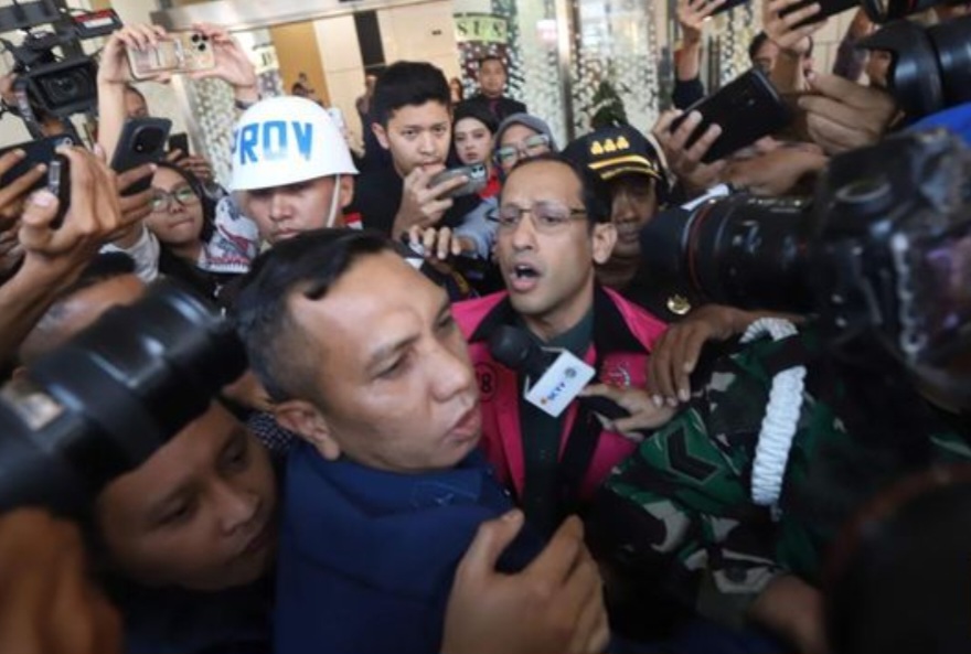 Nadiem Makarim teriak bukan korupsi