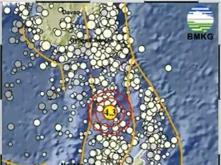 Dua Gempa Guncang Indonesia Timur Jelang Gerhana Bulan Total