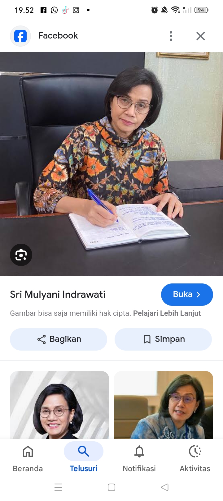 Sri Mulyani menjabat sebagai menkeu sejak 2016 lalu, era Presiden Joko Widowo.