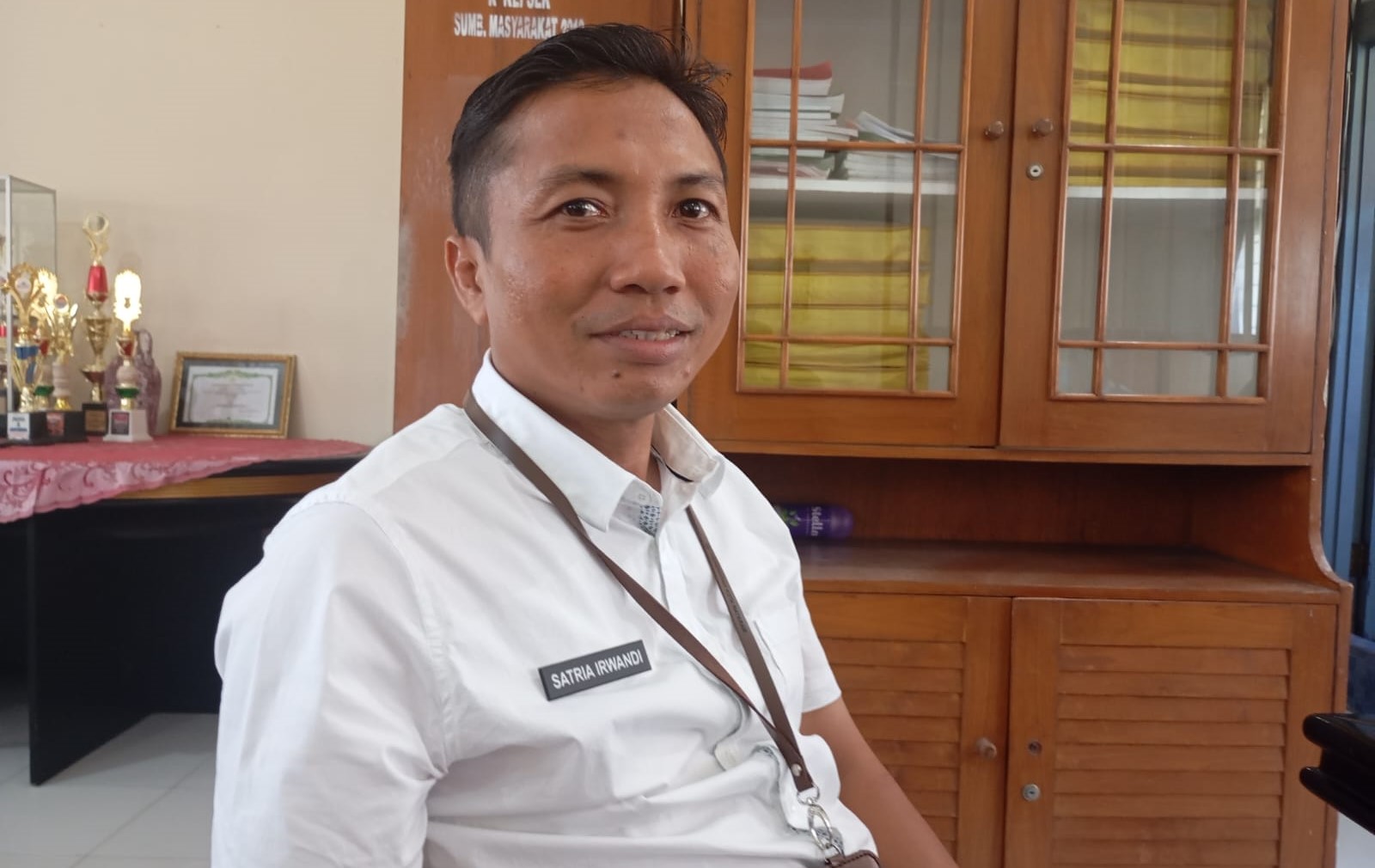Kepala Sekolah Rakyat Sentra Paramita Lombok Barat Satria Irwandi