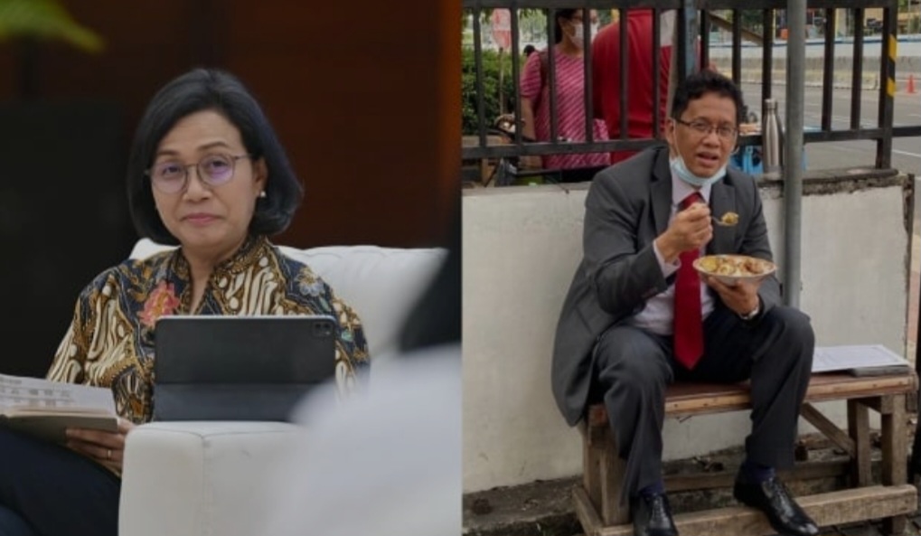 Sri Mulyani dan Purbaya Yudhi Sadewa