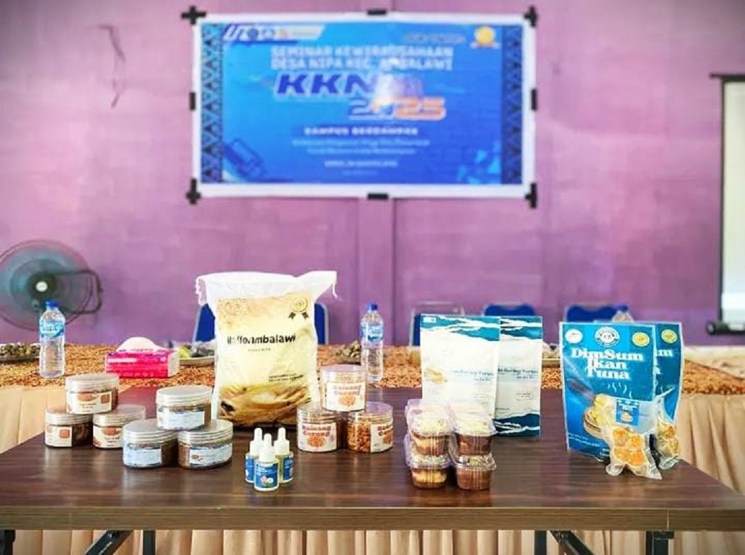 Mahasiswa kkn stie bima ciptakan delapan produk unggulan desa nipa