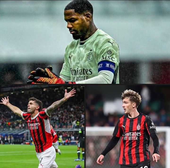 Tiga pemain kunci AC Milan yang kontraknya sebentar lagi berakhir, Mike Maignan, Christian Pulisic, dan Alexis Saelemaekers