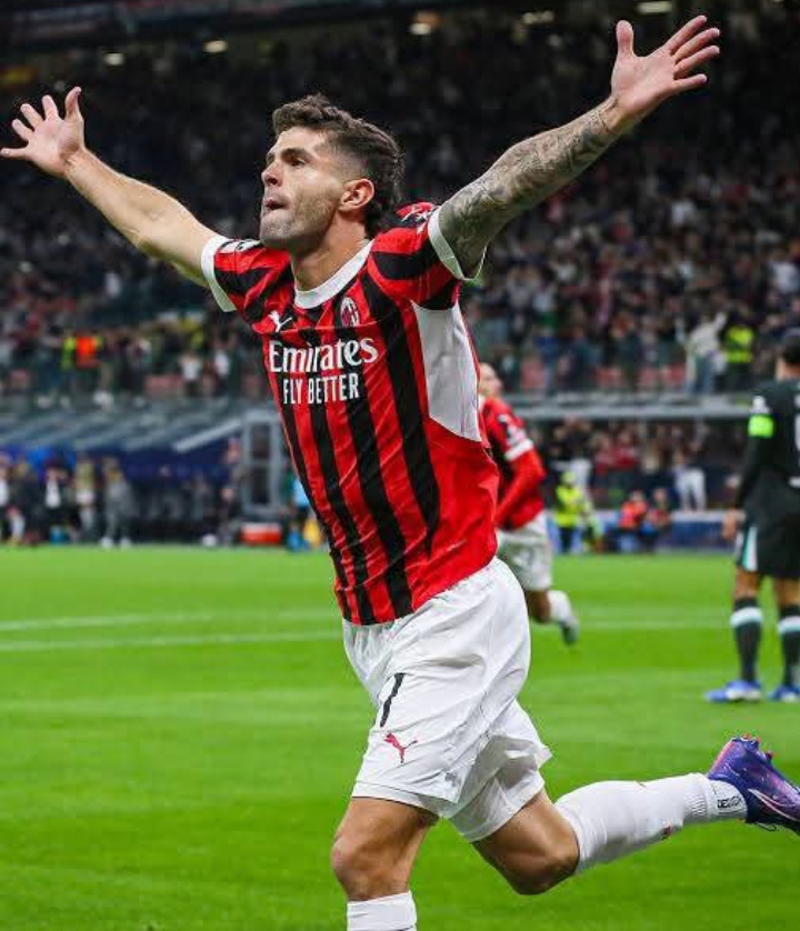Christian Pulisic, gelandang serang AC Milan yang tak lama lagi habis masa kontraknya.