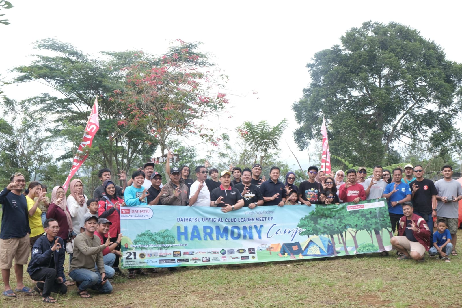 Acara ini menghadirkan 21 komunitas yang tergabung dalam Daihatsu Official Club, dan berlangsung pada 29&ndash;30 Agustus 2025 di Camping Ground Cisarua, Bogor, Jawa Barat.