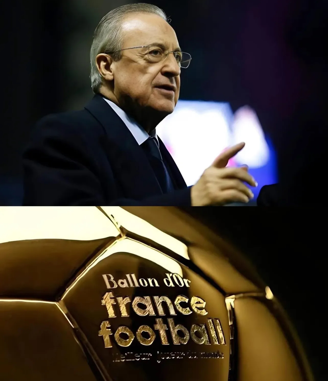 Presiden Real Madrid, Florentino Perez minta pemain Real Madrid absen dari malam penganugerahan Ballon Dor.