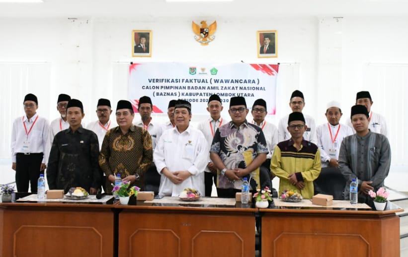 Wabup Lombok Utara Buka Verifikasi Faktual Calon Pimpinan Baznas 2025&ndash;2030