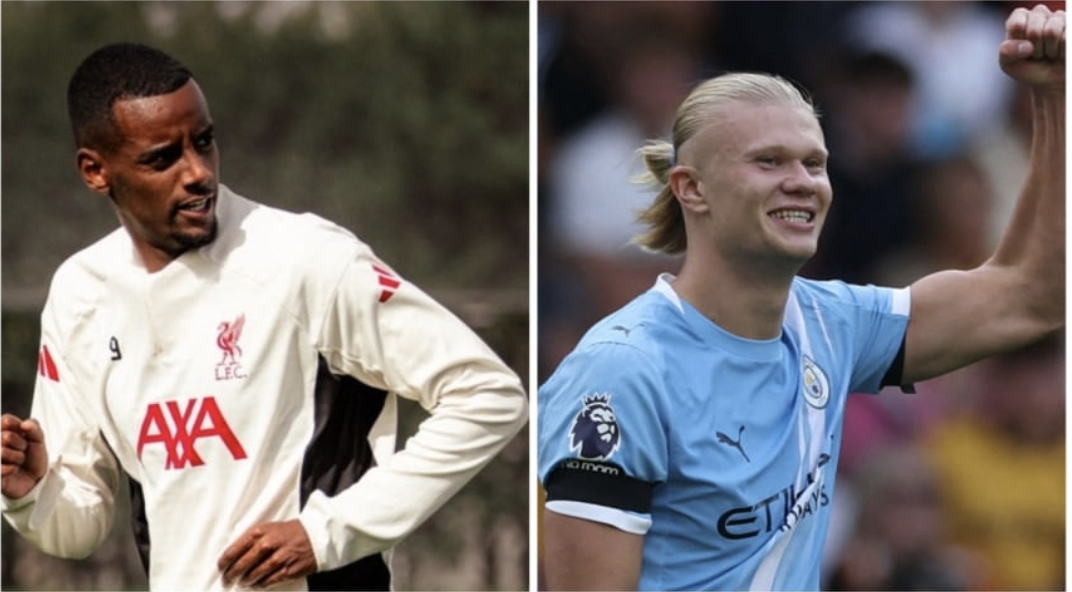Guardiola menegaskan Erling Haaland adalah penyerang nomor satu, sementara Arne Slot justru menyebut Alexander Isak sebagai striker terbaik usai resmi berseragam Liverpool. (istimewa)
