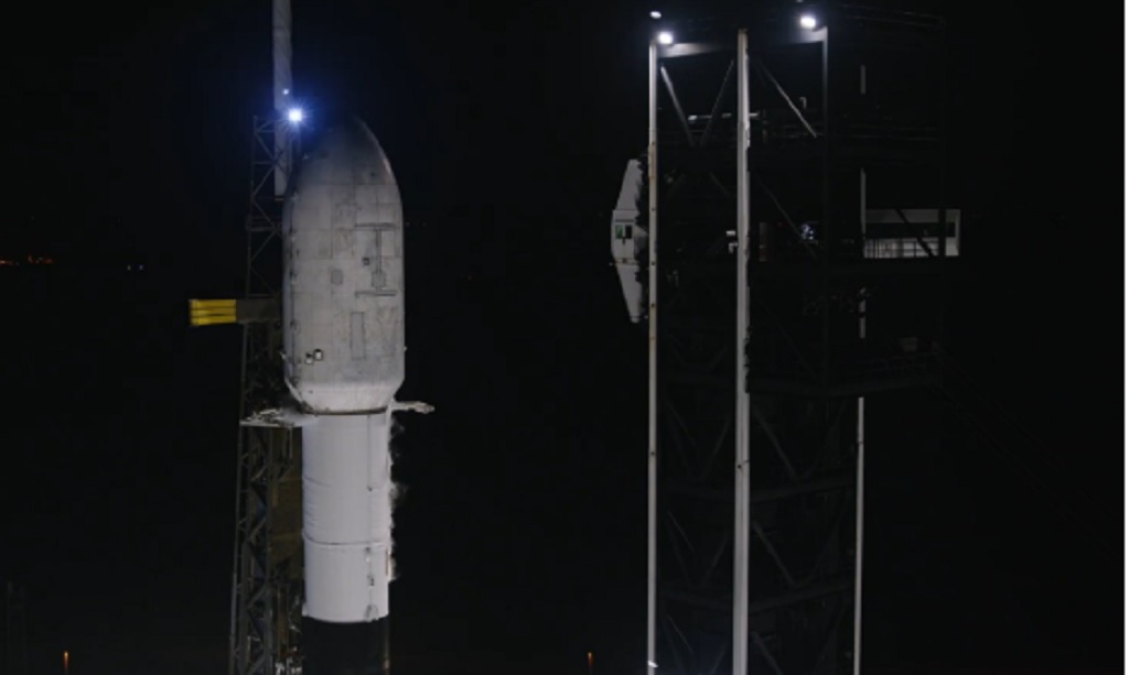 Peluncuran Satelit Nusantara Lima oleh Roket Falcon 9 SpaceX di Cape Canaveral, Florida, Amerika Serikat. (Streaming Website SpaceX)