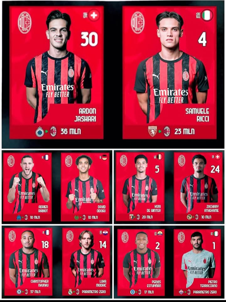 Para pemain baru AC Milan musim ini, di tengah kabar rencana penjualan klub.