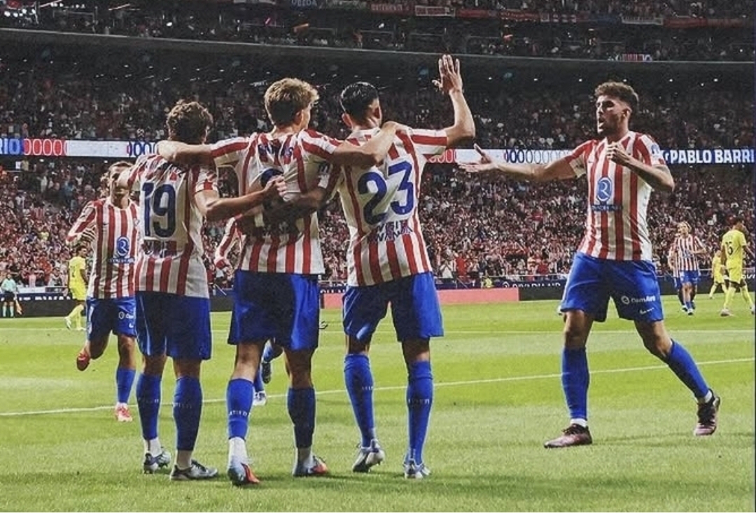 Atletico Madrid menang 2-0 atas Villarreal dan meraih kemenangan pertama di LaLiga musim ini. (Foto: instagram)