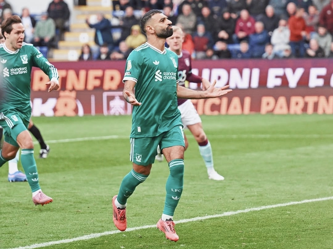 Gol Mohamed Salah di menit akhir bukan sekadar tambahan tiga poin. Gol itu juga melahirkan rekor baru. (Foto: instagram)