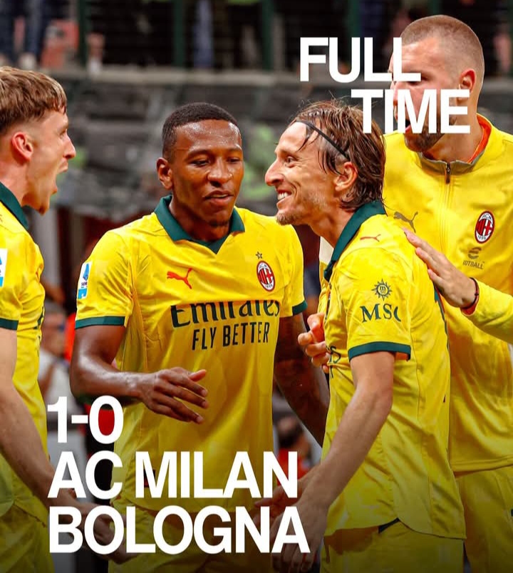 Gol Luka Modric ke gawang Bologna bersama AC Milan menjadikannya pemain tengah tertua yang mencetak gol di Serie A Italia.