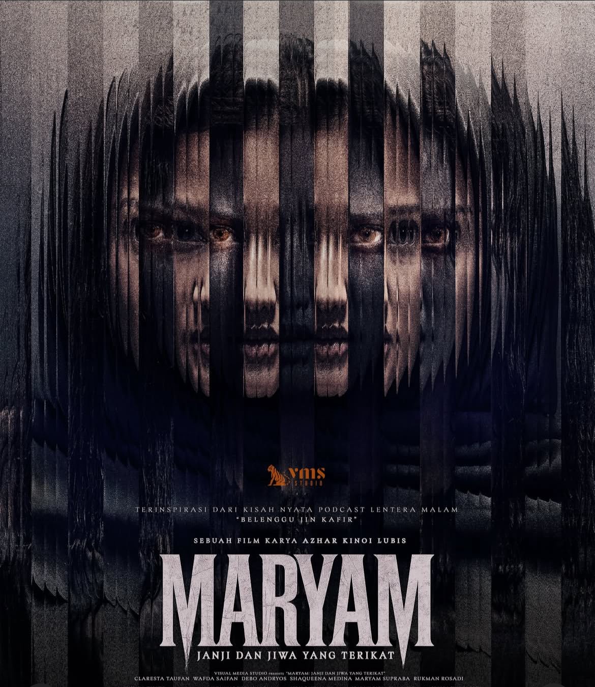 Poster film maryam: janji dan jiwa yang terikat.