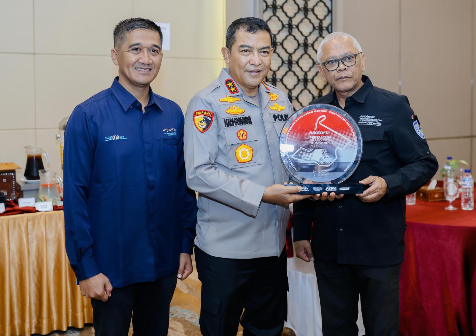 Sinergi raksasa untuk keamanan MotoGP Mandalika 2025