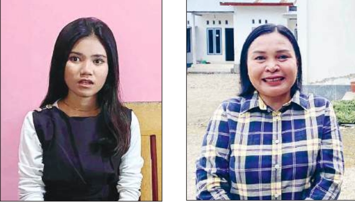 GIGIH: Inggrid Regina (foto kiri) dan Arlinda Amir. Mereka terus mengkampanyekan bahaya pernikahan di bawah umur di Desa Uwemanje, Sigi, dan Desa Watatu, Donggala.