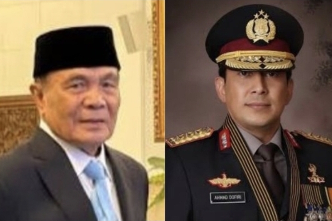 Presiden Prabowo Subianto memberikan kenaikan pangkat istimewa jenderal kehormatan kepada dua tokoh senior: Letjen TNI (Purn) Djamari Chaniago dan Komjen Pol (Purn) Ahmad Dofiri. (istimewa)