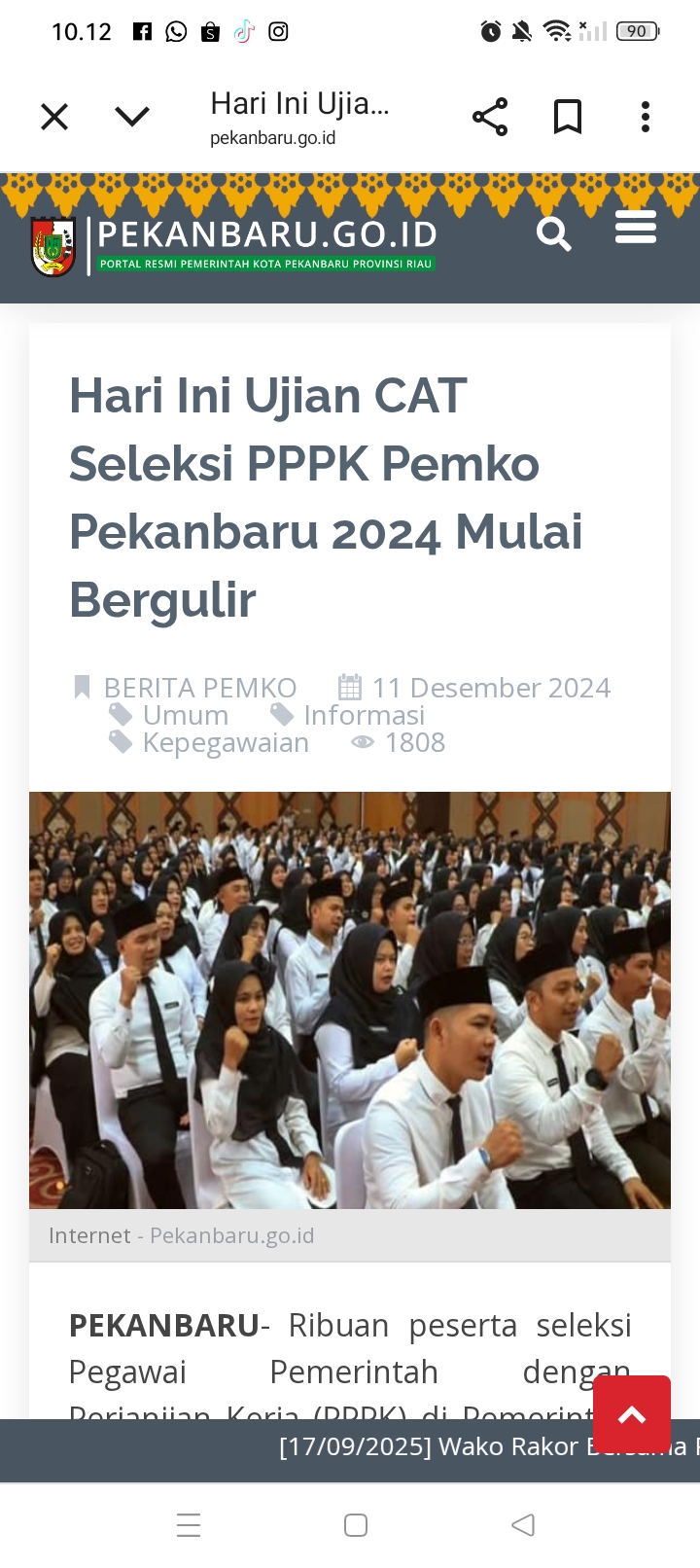 Dengan memiliki SK yang dikeluarkan oleh pemerintah daerah seperti SK ASN, maka SK PPPK Paruh Waktu itu dapat menjadi agunan pinjaman bank.