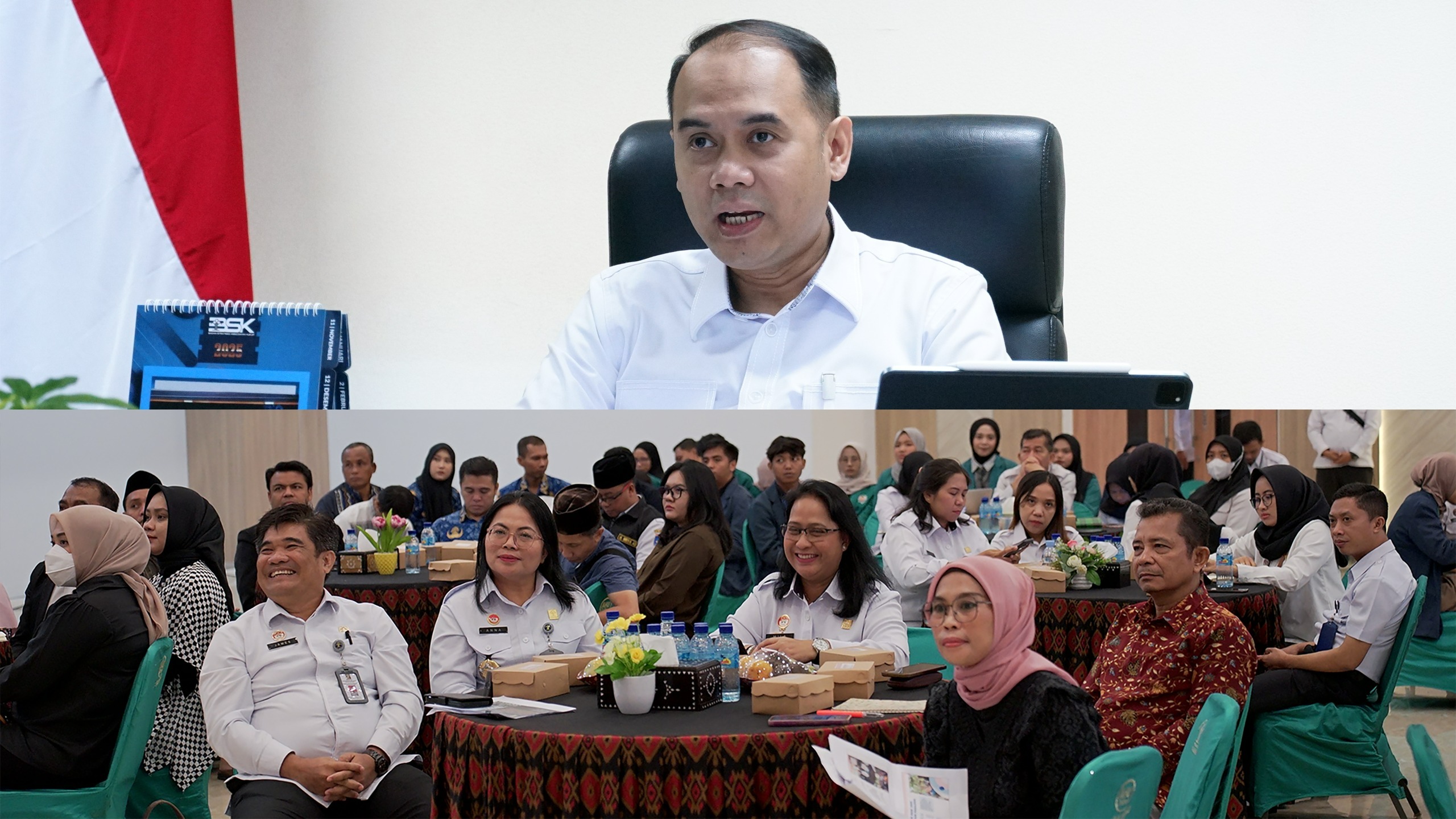 Kanwil Kemenkum NTB menggelar kegiatan Diskusi Strategi Kebijakan dengan tema "Permenkumham Nomor 3 Tahun 2021 secara hybrid, Rabu (17/9)
