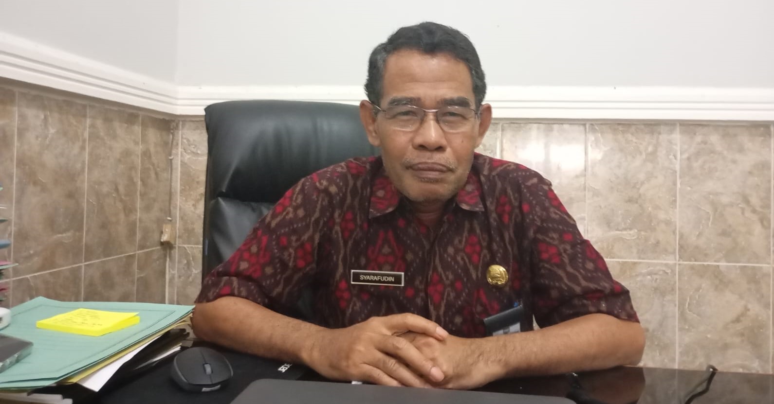 Kabid Dikdas Disdik Kota Mataram Syarafudin