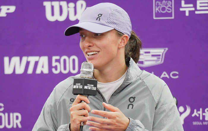 Iga Swiatek terinspirasi kisah ayahnya di Olimpiade Seoul 1988 saat menang atas Sorana Cirstea di Korea Open 2025 dan maju ke perempat final.