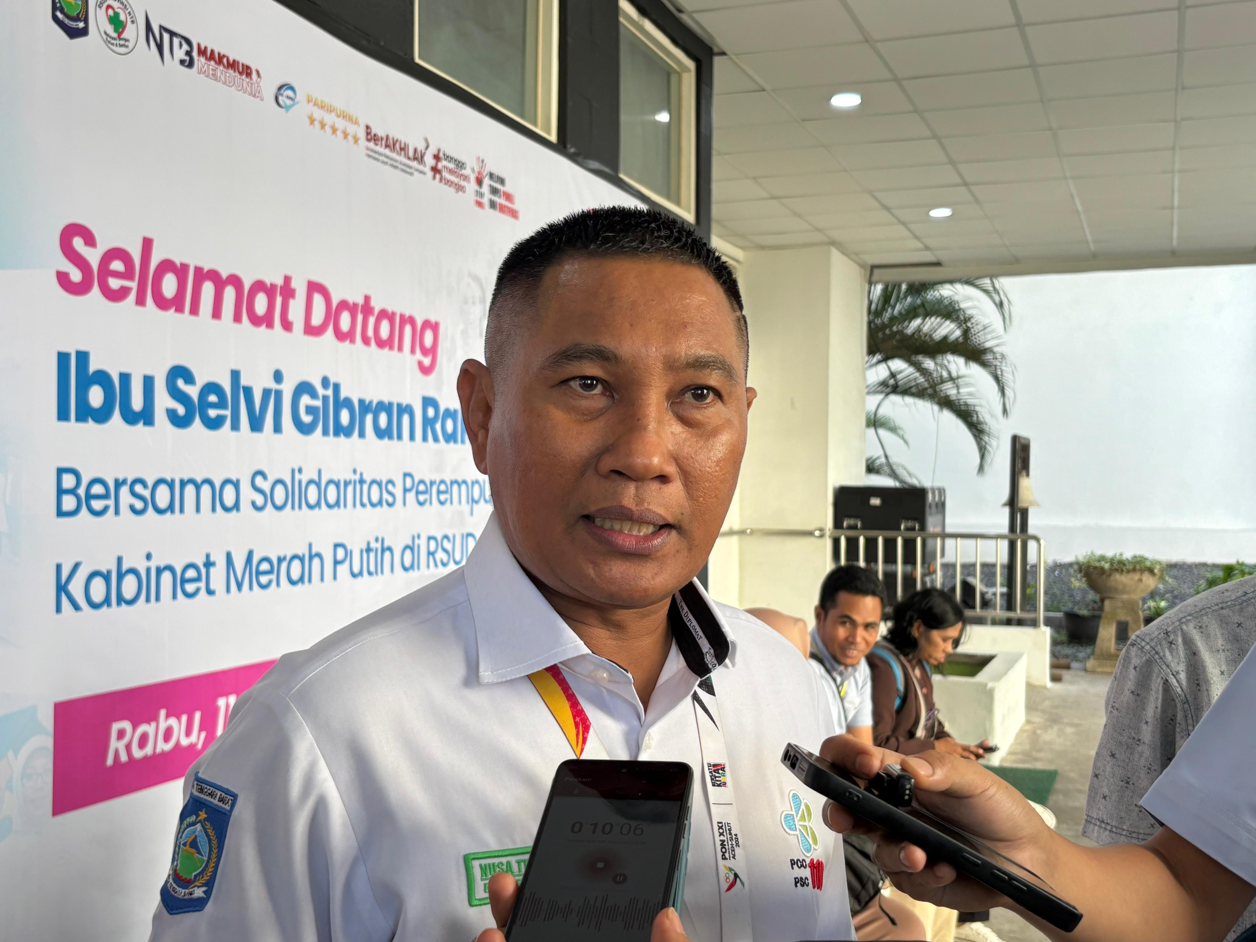 Direktur RSUD NTB dr HL Herman Mahaputra