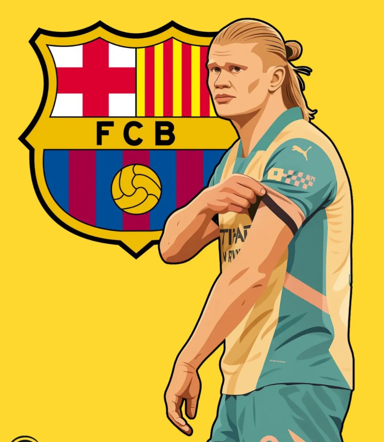 Presiden Barcelona Joan Laporta ingin datangkan Erling Haaland sebagai striker masa depan klub setelah kontrak Lewandowski berakhir 2026.