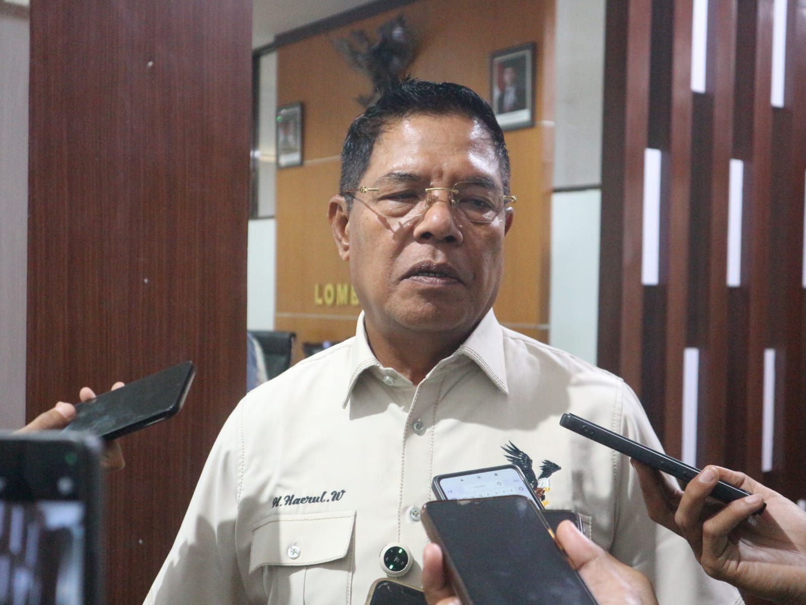 Bupati Lombok Timur H Haerul Warisin.