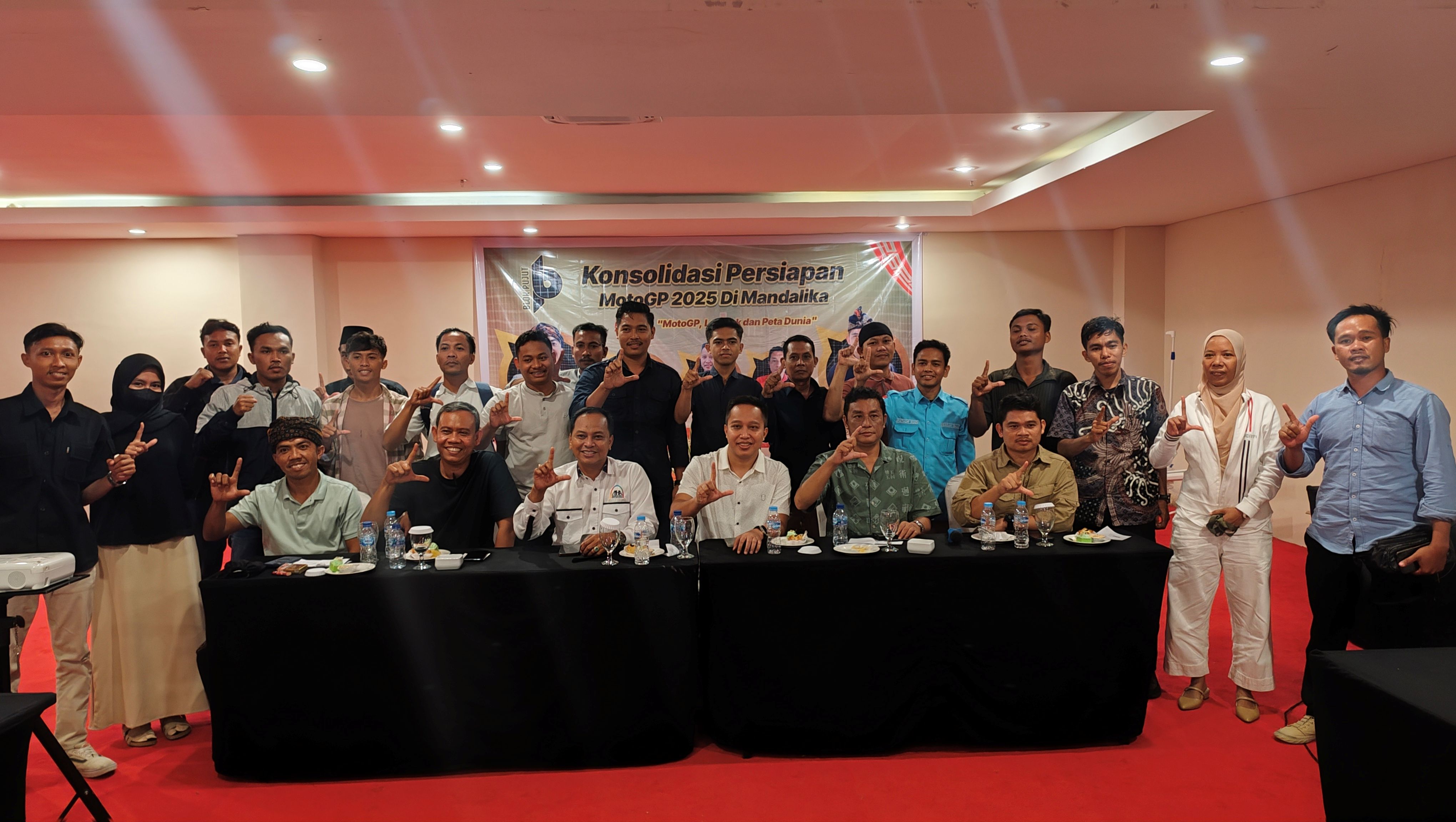 Seluruh jajaran Blok Pujut berikan dukungan penuh penyelenggaraan ajang MotoGP Mandalika 2025 usai gelar konsolidasi di Raja Kuta Hotel Mandalika, Lombok Tengah, Sabtu (20/9).