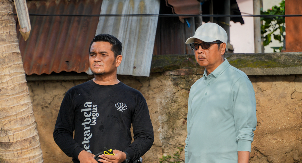 Sekda Kota Mataram Lalu Alwan Basri dan Kepala Dinas Pariwisata Kota Mataram Cahya Samudra.