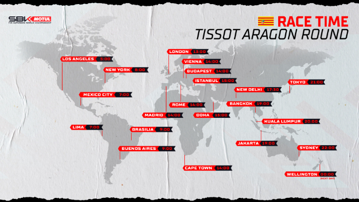 Jadwal lengkap WorldSBK Aragon 2025 di MotorLand, mulai latihan bebas, Superpole, hingga balapan utama. Simak panduan lengkapnya!