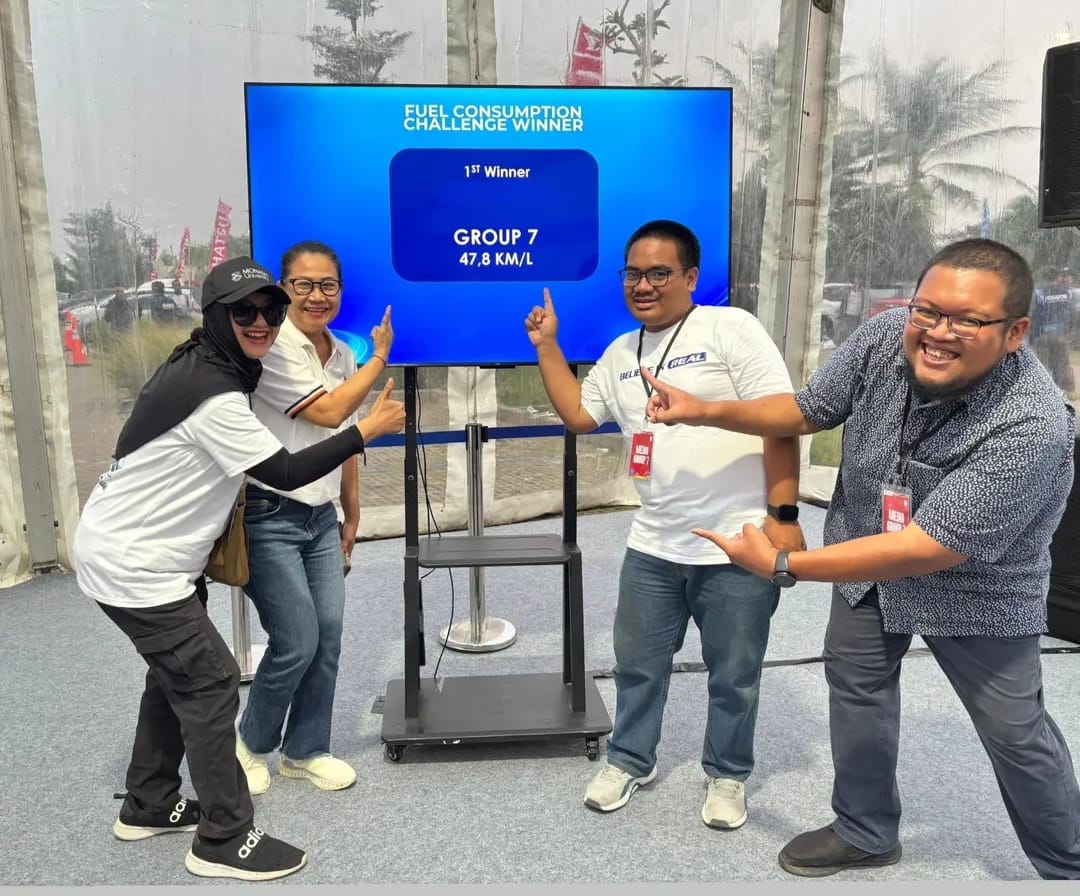 Daihatsu mengajak 40 awak media merasakan langsung sensasi berkendara dengan Rocky e-Smart Hybrid.